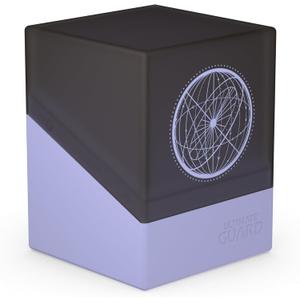 Ultimate Guard Exlcusive Boulder Druidic Secrets 100+, Deck Case for 100 Double-Sleeved TCG Cards, Nubis, Secure & Durable Storage for Trading Card Games (Lavender)