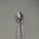 16-Piece 7.3 Inches Black Stainless Steel Dinner Spoons,Durable Soup Spoons,Black Table Spoon,Silverware Spoon