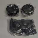 for Tesla Cybertruck Lug Nut Covers & Center Caps (25 Lugs + 4 Caps) - Glossy Black