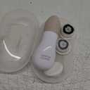 Face Scrubber with 3 Brush Heads & 2 Speeds - Deep Cleaning, Exfoliating, and Massaging for All Skin Types - Facial Cleansing Brush Includes Silicone Head, Travel Case & Free-Plastic Packaging (Grey)