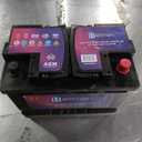 Mighty Max Battery MM-H6 Start and Stop Car BCI Group Size 48 12V 70 AH, 120RC, 760 CCA Rechargeable AGM Car Battery