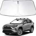 Windshield Sun Shade Custom Fit 2019-2023 2024 2025 2026 Toyota RAV4 RAV-4 Accessories Front Window Sunshade Auto Interior Sun Visor Heat Protection