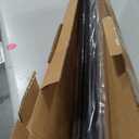 Ivilon Drapery Window Curtain Rod - End Cap Style Design 1 Inch Pole. 72 to 144 Inch Color Black