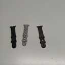 3 Pack Leopard Engraved Bands Compatible with Apple Watch Band 41mm 40mm 38mm 42mm 44mm 45mm 46mm 49mm Women, Soft Silicone Cheetah Embossed Sport Strap for iWatch Series 10 9 8 7 6 5 4 3 2 1 Ultra (Black&Coffee,DGrey & Black,Grey&Black)