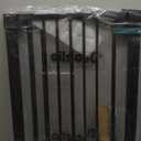 Babelio Baby Gate for Doorways and Stairs, 26-40" Auto Close Dog Gate, PressGuard C5, Easy-Install Pressure Mounted Satey Door, No Drilling Safety Gate for Child and Pets, Black