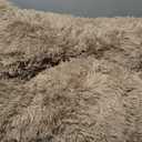 EHEYCIGA Fluffy Dog Crate Bed for Extra Large Dogs, Plush Faux Fur Crate Pad, Calming Anti Anxiety XL Dog Bed, Washable Soft Warm Mat with Non-Slip Bottom, Camel (41.3 x 27.5)