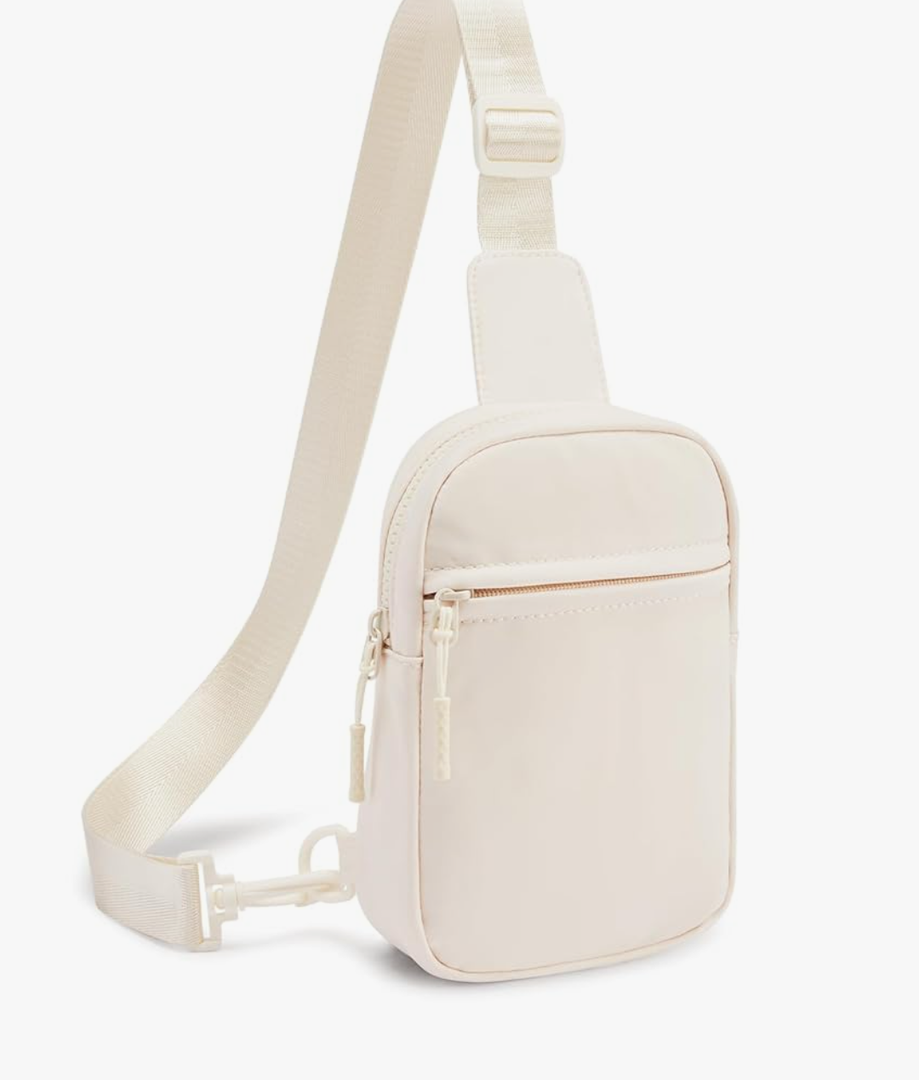 CHOLISS Small Sling Bag for Women and Men, Crossbody Bags Trendy Fanny Packs Chest Bag with Extended Strap