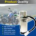 15100-16G00 Fuel Pump Assembly Replacement for Suzuki SV650 2005-2009; SV650S 2005-2007, 2009; SV650S ABS 2008-2009; SV1000 2003-2005; SV1000S 2003-2007 15100-16G00 Electric Fuel Pump Module Assembly