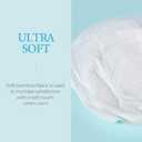 tntnmom's Zero SAP Vegan Nursing Pads, Absorbent and Breathable Portable Breast Pads for Mothers, Breastfeeding Essentials for Moms, Individually Packaged (60 Count)