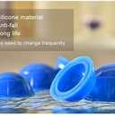 12 Pcs Silicone Massage Cupping Set Vacuum Cupping Acupuncture Cupping Therapy Set Professional Body Massage Cup Set Vacuum Massage Cupping for Pain Relief Muscle Relaxation,Pack of 12