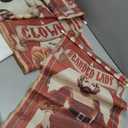 4 Pcs Halloween Carnival Circus Hanging Banner Decorations, 40 x 15 Inches Retro Circus Hanging Porch Poster Wall Backdrop Decor for Carnival Home Party Decorations Outdoor Indoor Decor