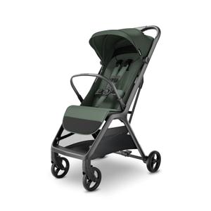 MAMA & BABY Packa Travel Stroller with One-Hand Automatic Folding, Ultra-Compact & Lie-Flat Mode, Lightweight Baby Stroller with Large UPF 50+ Canopy, Backrest Mesh Ventilation Panel (Forest)