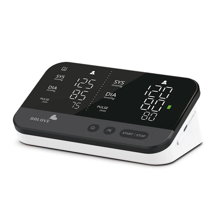 Clinical Accurate Blood Pressure Monitors for Home Use,Dual-Screen Automatic Blood Pressure Machine,One-Touch Automatic Measurement,2 Users, Voice & Mute, LED Display Screen, Birthday Gifts for Family