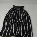 Angerella Womens Elastic High Waisted Palazzo Pants Casual Wide Leg Long Lounge Pant Trousers with Pocket (Small, #2 Bwstripe)