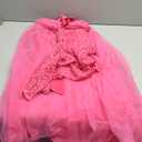 Girls Flower Vintage Floral Lace 3/4 Sleeves Floor Length Dress Wedding Party Evening Formal Pegeant Dance Gown (11-12 Years, Hot Pink)