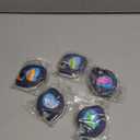 5-Pack Colored Label Tape 12mm x 4m (1/2" x 13') Compatible with Dymo Letratag RefillsReplacement for Dymo Label Maker Refills Plastic for Letratag LT100H LT100T QX50