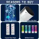 Bubble Fish Lamp, Sensory Bubble Tube Lamp, Artificial Fish Tank with Moving Fish, to Light Up Your Life Like a Lamp, Fish Tank Light and Aquarium Lamp, Excellent Gift