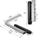 Colinktool Heavy-Duty Roller Guide-on 9" Roller & End Caps