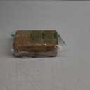 Wicker Storage Basket with Lid, Natural Seagrass Storage Baskets for Organizing, Rectangular Woven Basket for Storage, Decorative Boxes Bins with Lids Home Organizer Decor (9.05" x 5.11" x 3.34")