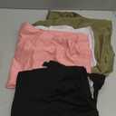 3 Pack Girls' Sweatpants Wide Leg Drawstring Casual Kids Joggers Open Bottom Loose Solid Teen Pants with Pockets (Large, Army Green, Coral Pink, Black)