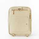 nola Diaper Bag Backpack or Crossbody Baby Bag with Organized Storage (Pearl)