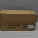 KLM Countertop Coffee Station Organizer, 2 Tier Wooden Shelf for Coffee Bar Accessories, Condiment Storage Caddy for Kitchen, Bathroom Counter Organizer, Home, Office - Brown