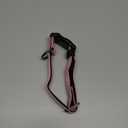 Airtag Dog Collar, Reflective Ultra-Durable Nylon Padded with QR Code Buckle & IP68 Waterproof Air Tag Holder Compatible for Apple AirTag, Comfortable for Small Medium Large Dogs(Pink,M)