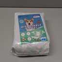 Pet Soft Dog Diapers Female, Disposable Female Dog Diaper, Doggie Diapers for Cat Puppy with Adjustable Foam Tail Hole(Green,12M) (Medium(12Pcs))