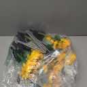 KOOPER Solar Lights Outdoor Decor - 6 Pack Solar Garden Lights with 18 Sunflower Lights, Auto ON/Off, Waterproof for Garden, Patio, Backyard