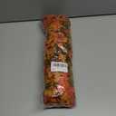 HyeFlora Artificial Flowers for Outdoors Fall Decoration, 2Pcs Fall Orange Yellow Hanging Flowers with Autumn Eucalyptus Leaves Faux Silk Flower Decor for Home Porch Patio Balcony Planter Yard