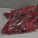 Home Brilliant Lumbar Throw Pillow Covers 12x20 inch 2 Pack Solid Striped Corduroy Dark Red Rectangle Pillow Cover for Sofa Couch Wedding Decorations, 12 x 20 inch, Burgundy