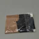 Yilanmy 3 Pairs Compression Stockings for Women 40D Knee High Socks 10-15mmHg Support Socks, Color Natural+Black