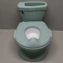 Ingenuity My Size Potty Pro in Green, Infant Potty Training Toilet, Lifelike Flushing Sound, for Ages 18 Months, Up to 50 Pounds