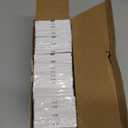 BESTTEN 30 Pack Screwless Decorator Wall Plate, USWP6 Snow White Series, Receptacle Outlet Cover, 1-Gang Light Switch Plate, H4.69 x W2.91, Gloss