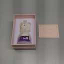 Yamonic Mom Birthday Gifts for Mom Grandma, Angel Figurines with Real Rose Gifts for Women Moms, Preserved Flowers Rose Glass Angel for Mothers Day Christmas Valentine's Day Gifts for Her(Purple)