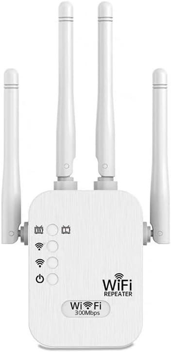 WiFi Extender,WiFi Extender Signal Booster for for Home & Outdoor,Device Servers Covers Up to 6000 Sq. ft and 35 Devices,Internet Booster,Quick Setup,with Ethernet Port & Access Point.-Medium