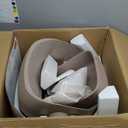 Self Cleaning Litter Box, Automatic Cat Litter Box with APP Control, Odor-Free Waste Disposal Includes Trash Bags, Large Waste Bin, Open-Top, for Multiple Cats