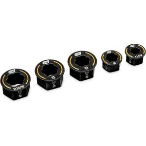 GEARWRENCH 5 Piece Bolt Biter Metric Wrench Insert Set - 86191