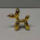 Gold Balloon Dog Decor,Gold Room Decors,Balloon Animal Preppy Room Shelf Decor,Cute Statue Home Decors,Bedroom Modern Sculpture Desk Decoration,Golden Decorations Figurines (3.9*3.9*1.5inch)