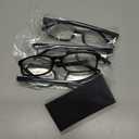 Gaoye +2.25 Reading Glasses Men - Blue Light Blocking Lenses, TR90 Frames, UV400 - Eyeglasses with Clear Vision (A4 Pack Black)