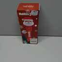 Christmas Santa Bubble Wand Machine for Kids Maker Blower Toys Christmas Basket Stocking Stuffers Birthday Gift Outdoor Indoor Automatic for 3 4 5 6 7 8 + Year Old Toddlers Little Girls Boys