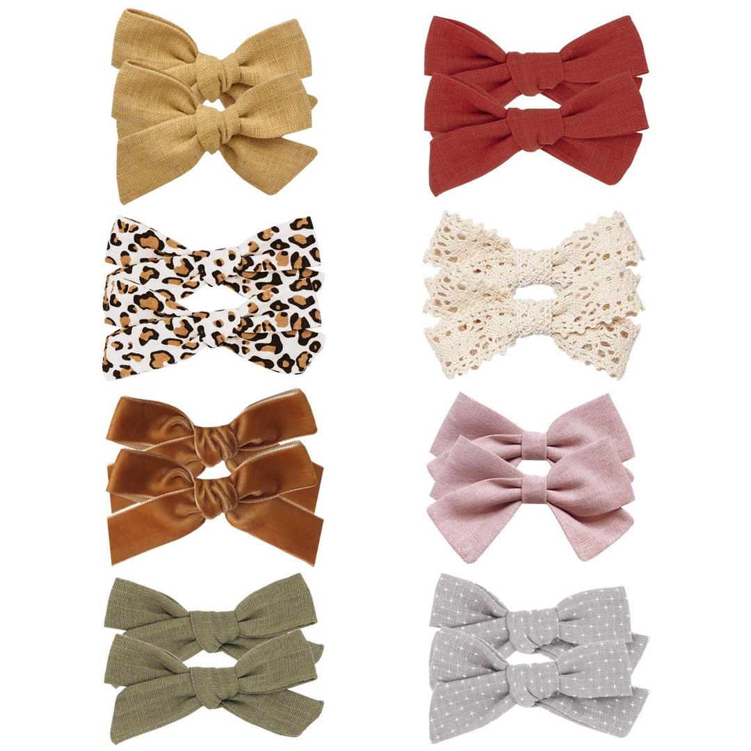 Baby Girl Hair Bow Clips Barrettes, Assorted Hair Accessories Alligator Clip for Little Girls Toddler Kids Teens (16 Count (Pack of 1))