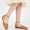 FUDYNMALC Womens Sandals Dressy Flats: 2026 Closed Toe Comfortable Flat Shoes Casual Walking Footwear for Wedding Summer Beach Travel