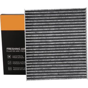 6 x Cabin Air Filter CP157(CF12157) Replacement for Toyota/Mazda/Subaru RAV4, Prius, Highlander, Sienna, Lexus RX, NX, ES,Crosstrek, Mazda CX-9 - Fits 2016-2025, Activated Carbon 87139-58010