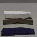 Sports Headbands for Men (5 Pack),Moisture Wicking Workout Headband, Sweatband Headbands for Running,Cycling,Football,Yoga,Hairband for Women and Men (Gray, Green, White, Blue, Black)