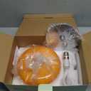 Mushroom Lamp Table Lamp for Night Stands,Mid Century Modern Desk Lamps for Bedroom, Vintage Dimmable Bedside Small Lamps, Cute Cool Home Room Aesthetic Decor for Living Room (Orange)