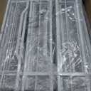 Moforoco White 9-Tier Over The Door Pantry Organizer, Pantry Organization And Storage, Metal Hanging Spice Rack Shelves Door, Home & Kitchen Essentials, Laundry Room Bathroom Organization