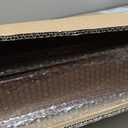 5 Panel Room Divider Short Folding Screen Divider,Double Sided Bamboo Panel Divider for Room Separation,Brown,47.2" H x 76.75" W