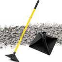 BlumeTrec 8"x8" Steel Tamper with 48" Handle, Heavy Duty Hand Compactor Tool for Leveling Soil, Gravel, Sand, Asphalt, Ground, Paver, Driveway, Garden, Yard, and Blacktop Repair