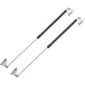 MECCANIXITY 25inch 80lb Gas Strut Gas Shock Spring Lift Support Shock Strut Spring for Bed Storage Cover Door Lids Floor Hatch Boat Shed Window Custom Tool Box TV Cabinet 1 Set